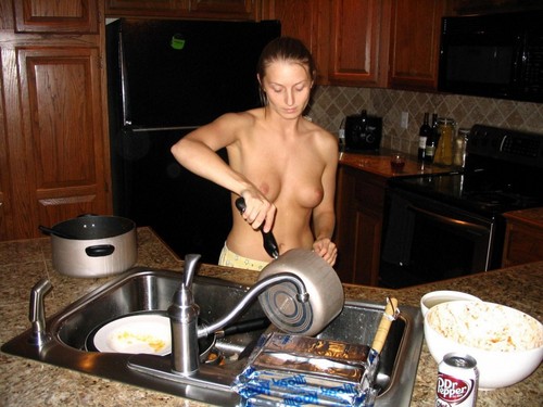Cocinando desnudas